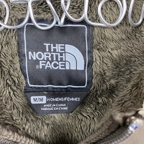 💟 THE NORTH FACE brown zip up fuzzy hoodie jacket - Picture 6 of 6